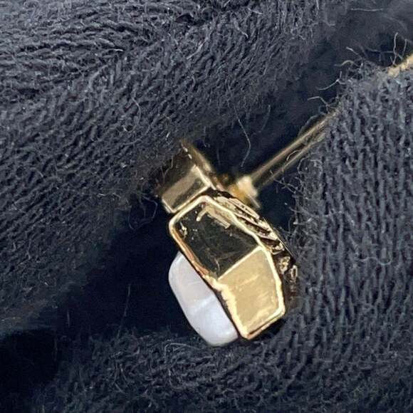 CHANEL Coco Mark Star Motif Rhinestone Metal Earrings B24C ABC823 - Picture 5 of 11